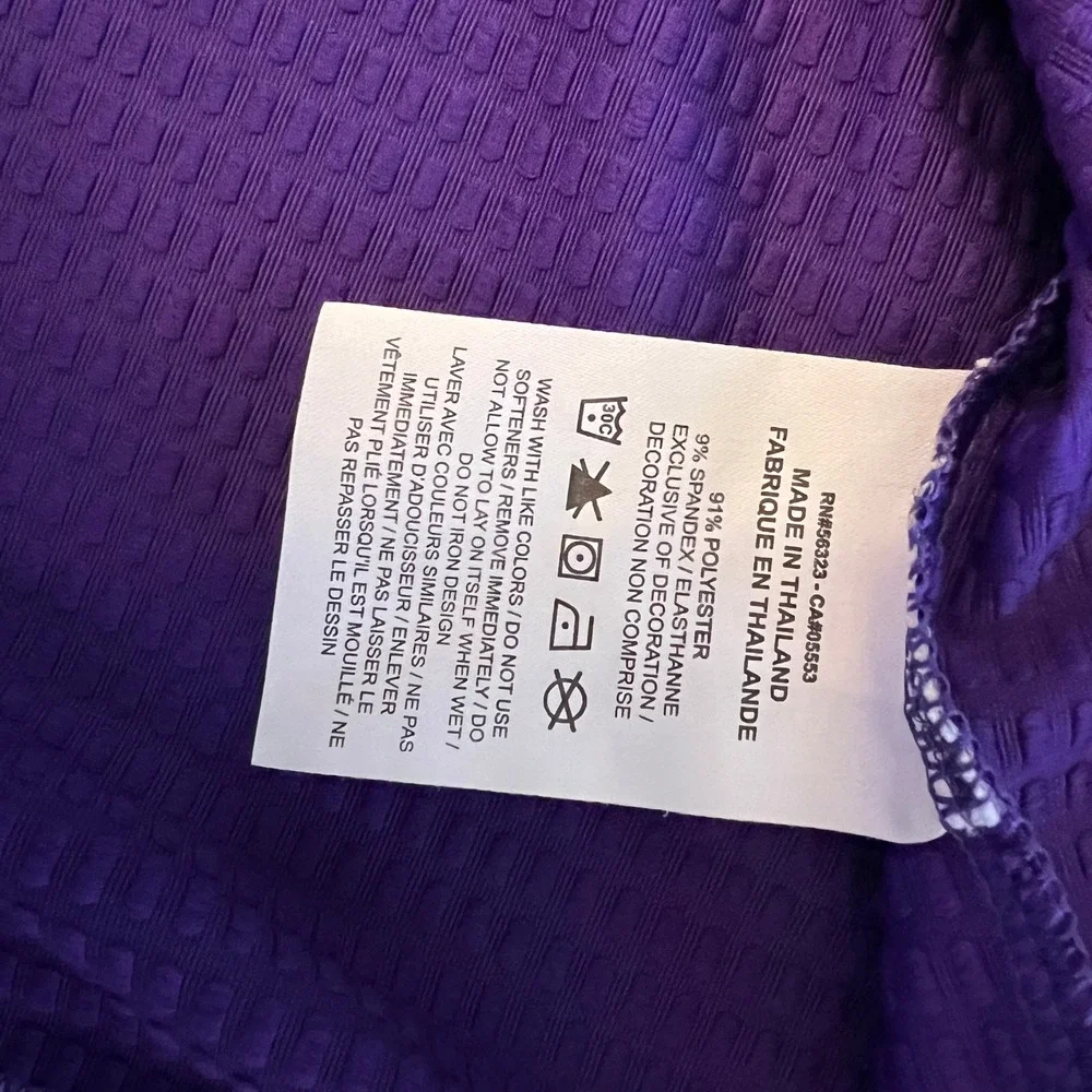 Nike Phoenix Suns Quarter-Zip Polyester Dri-FIT Athletic XXL Purple NBA Pullover